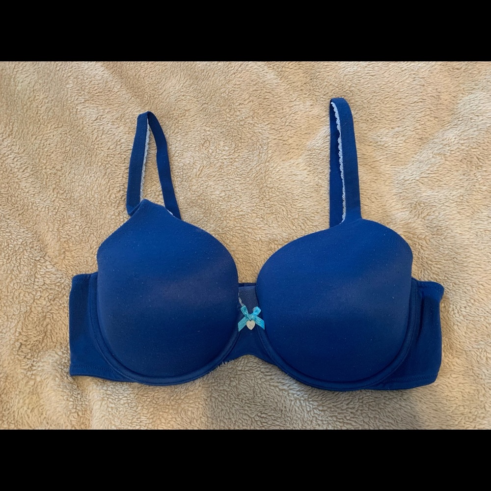 Victoria’s Secret Body by Victoria Lined Demi Bra 38C Dark Blue